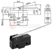 SHZM-L502C Công tắc hành trình 250V AC, 10A, SHZM-L502C
