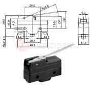 SHZM-L502B Công tắc hành trình 250V AC, 10A, SHZM-L502B