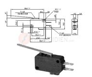 SHV-163-1D5 Công tắc hành trình SHV-163-1D5