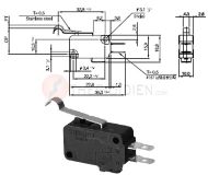 SHV-164-1D5 Công tắc hành trình SHV-164-1D5