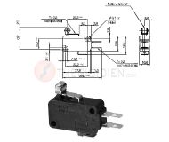 SHV-166-1D5 Công tắc hành trình SHV-166-1D5
