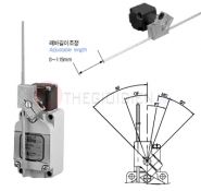 SHLS-105L Công tắc hành trình 250V AC, 6A, có đèn, SHLS-105L