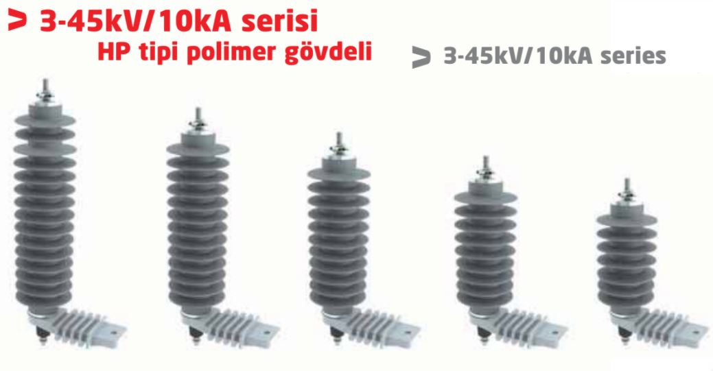 HP Series (Class 1) High Voltage Surge Arresters